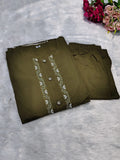 Mul mul cotton Top bottom set