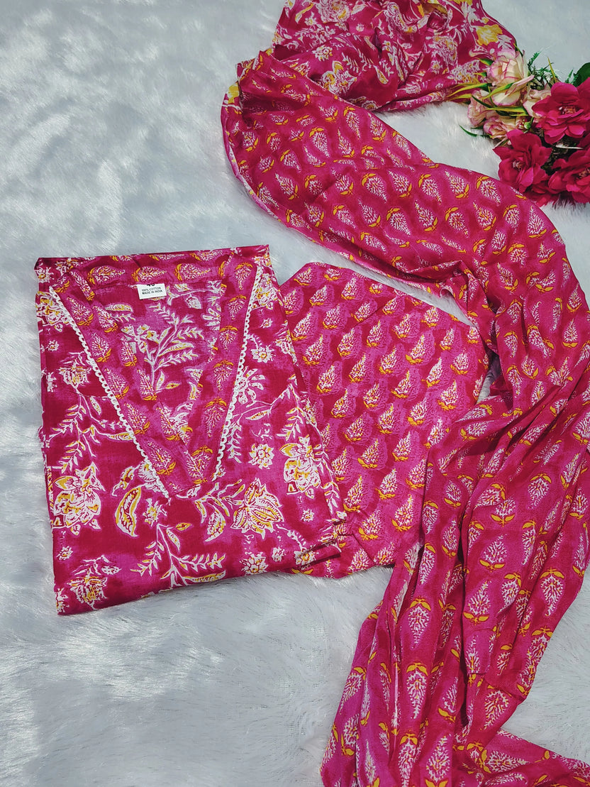 Mul mul cotton 3 piece set