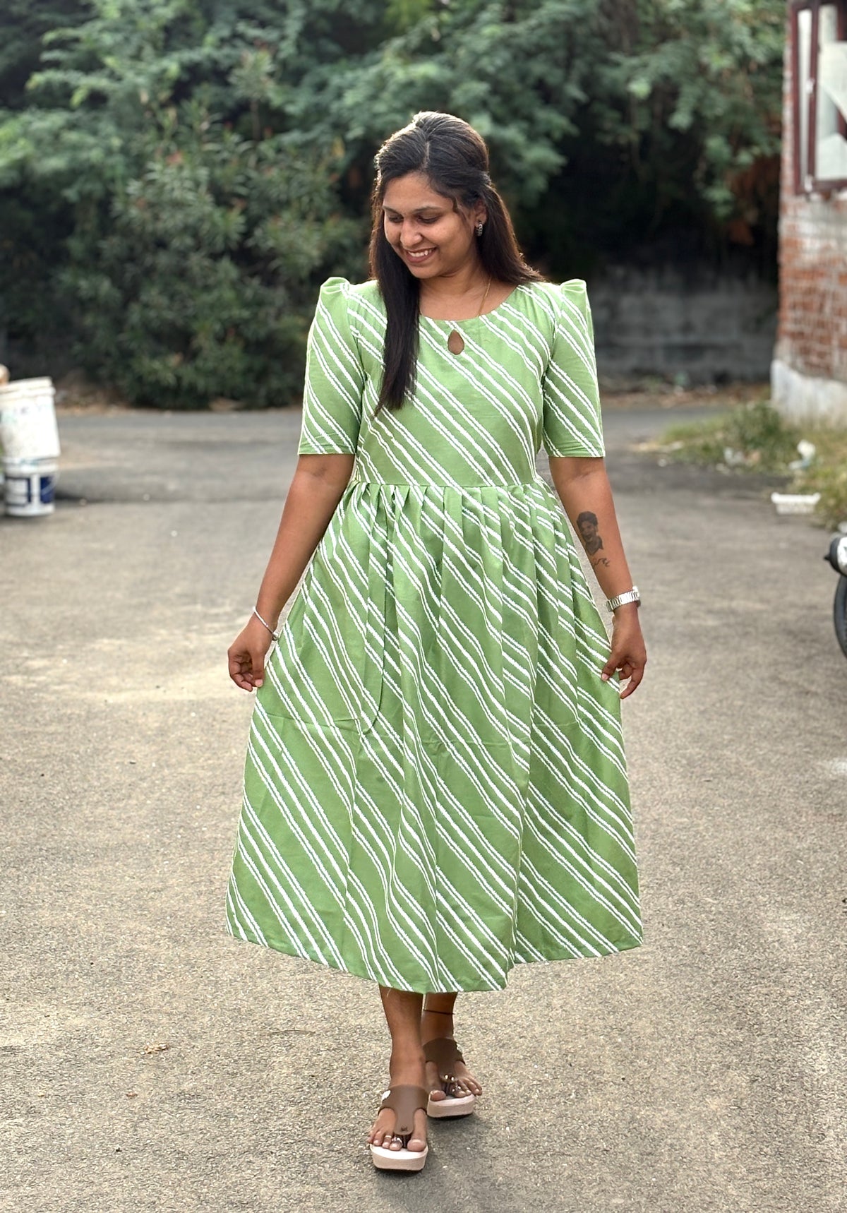 Sage Stripes 💚