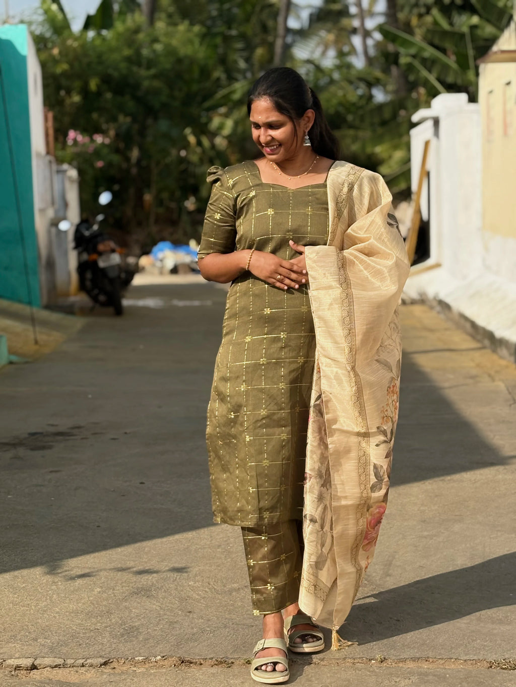 Olive chic set