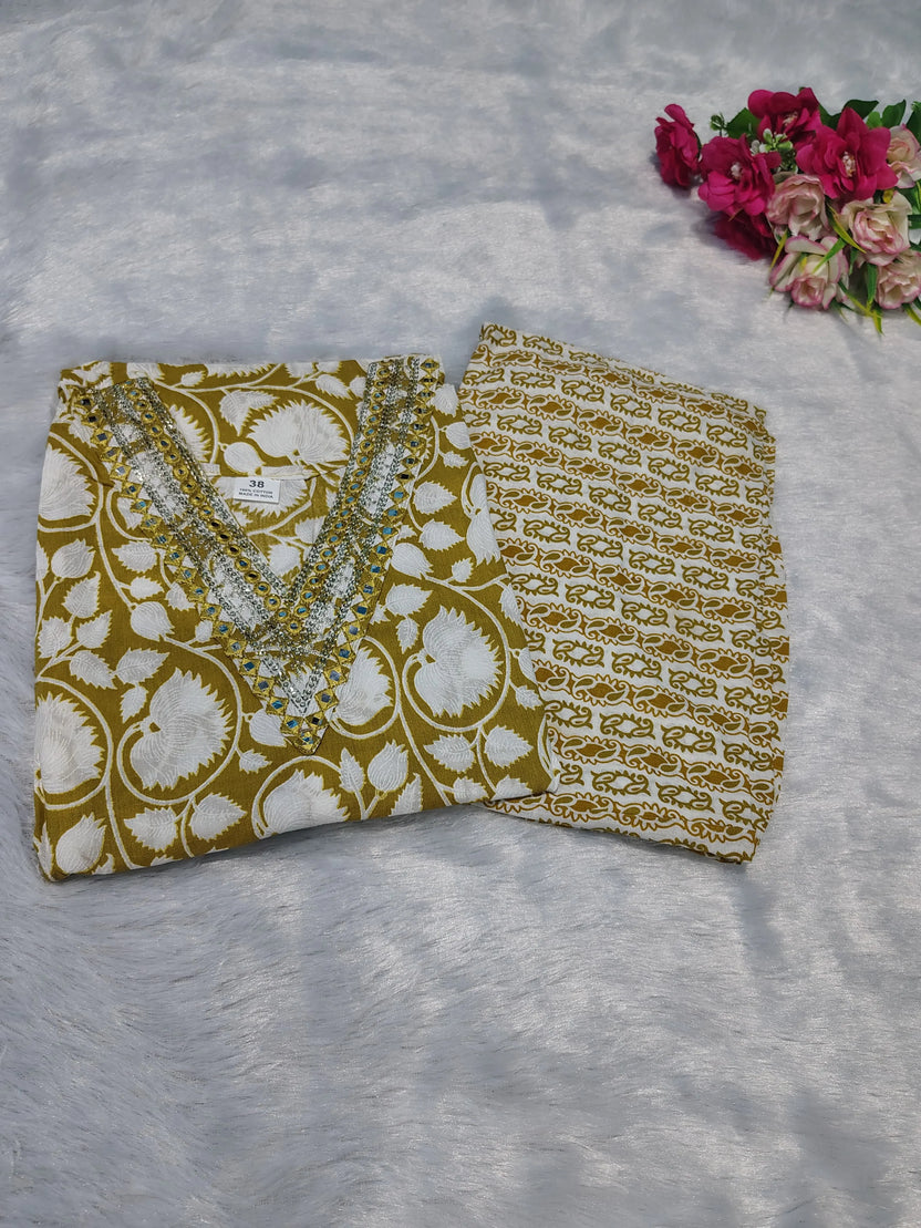 Cotton 2 pieces set
