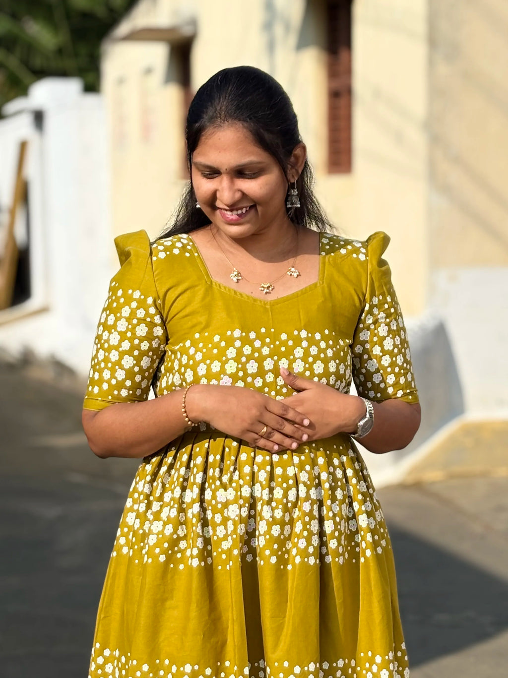 Yellow charm